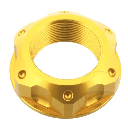 Jmp steering stem nut gold - jmp,