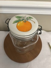 Vintage Italian Glass Storage