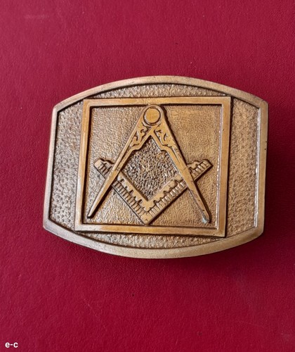 New masonic belt buckle - buckle,