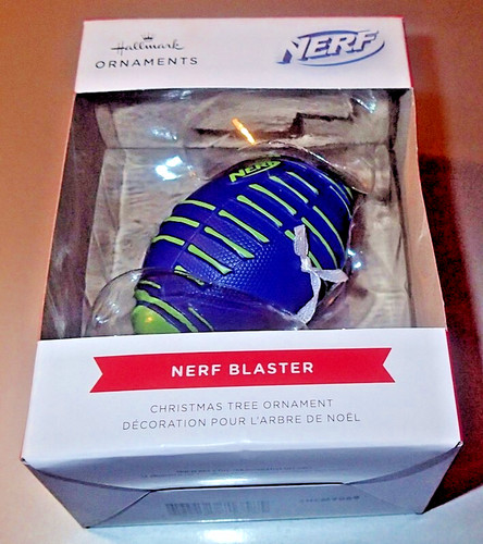 Hallmark ornament nerf - hallmark, ~