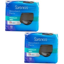 Sureness Absorbent BLACK Pant