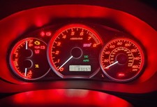 83k Mile Red Defi Style Speedo