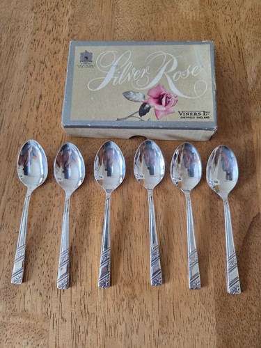 Silver rose - plated, tea