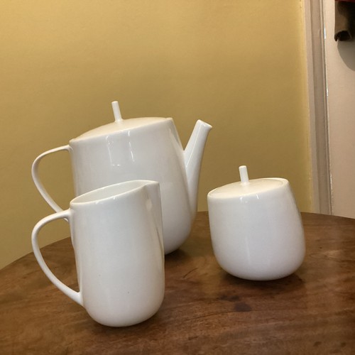 Denby tea set white - tea, china