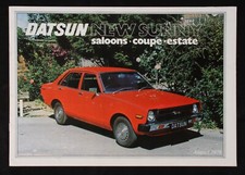 vintage Datsun Sunny saloons