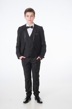 Boys Suits Boys Black Tuxedo