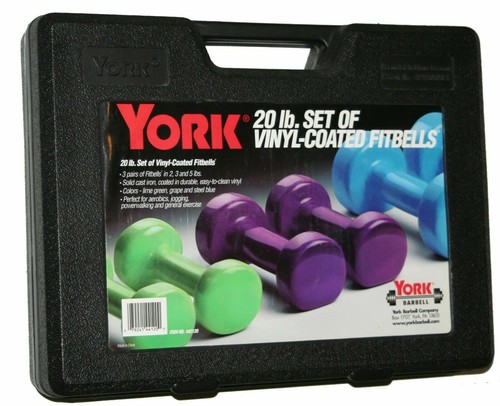 York fitbells pc set - york, 20