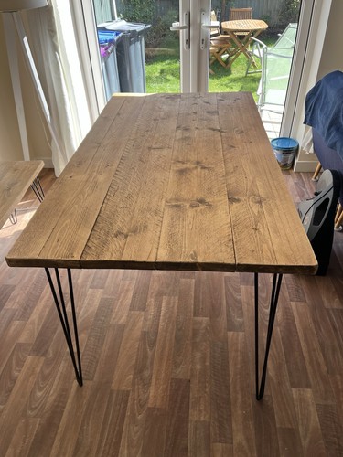 Reclaimed wood table - table, 6