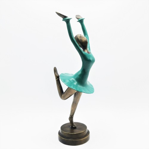 Bronze sculpture ballerina - bronze,