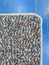 Wool Collage Rug - 1.4m X 1.2m - 100% Wool - Mixed Media Colour Scheme.