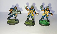 soldiers x3 28mm roleplaying wargames tabletop games painted