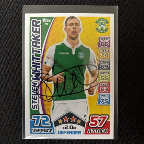 Signed steven whittaker - steven,