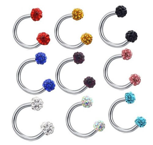 10mm septum ring horseshoe - septum,