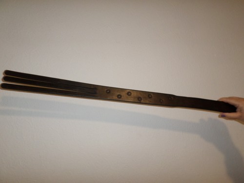 Tawse cane 3tail genuine - 3tail,