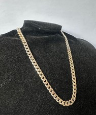 Hallmarked 925 silver - silver, curb
