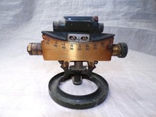 WWII 1944 PALMER CLINO SIGHT H.A. MK.1 MILITARY GUNSIGHT O.S. 1156 G.A. & MOUNT