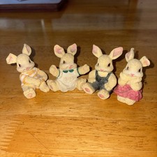 Vintage Rabbit Bunny Figurines