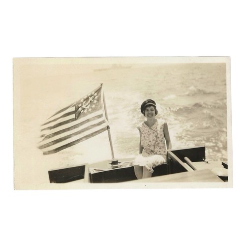 Vintage snapshot photo navy - photo,