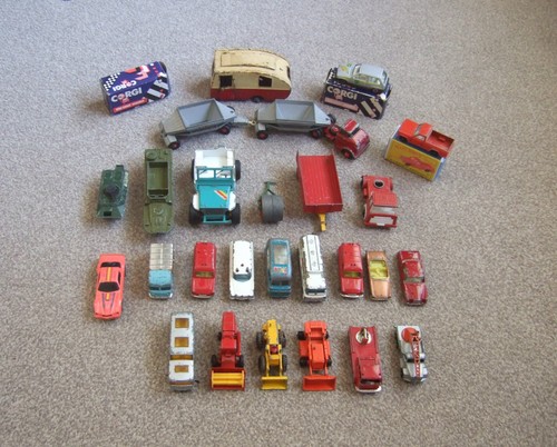 Job lot dinky corgi - lot,