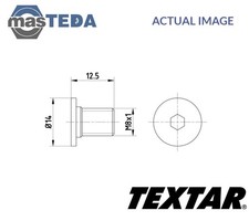 TPM0002 BOLT BRAKE DISC TEXTAR