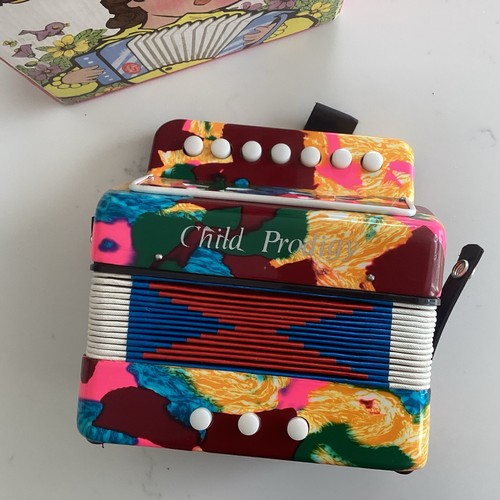 Vintage kids accordion musical - accordion,