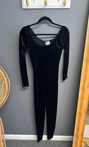 Vintage 90s unitard - unitard, black