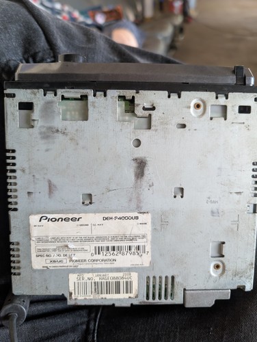 Pioneer deh p4000ub - pioneer, cd