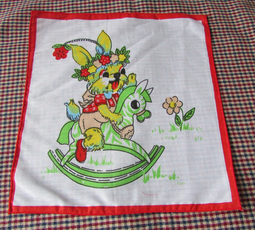 Vintage retro handkerchief - vintage,