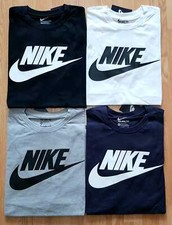 Nike Air Mens Futura T-Shirt Crew Neck Casual Sportswear Gym Outdoor 100% Cotton