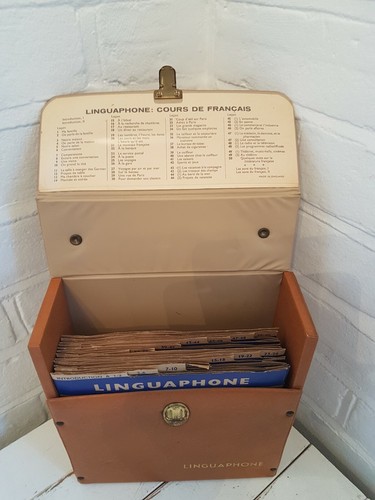 45rpm records linguaphone - records,
