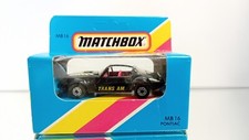 Matchbox 16 Pontiac trans am