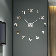 Frameless DIY Wall Clock 3D