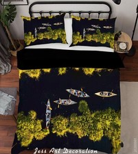3D Kayak River Woods Landscape