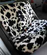 Cow faux fur seat covers for all Rover car models, Full set