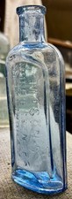 1905 Blue Quack Cure Chemist