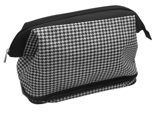 Black white gladstone zipped - black,