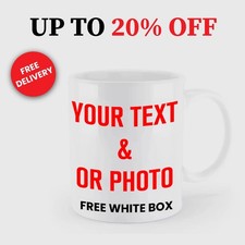 Personalised Photo Mug Cup Custom Design Image Name Eid Gift Christmas Birthday