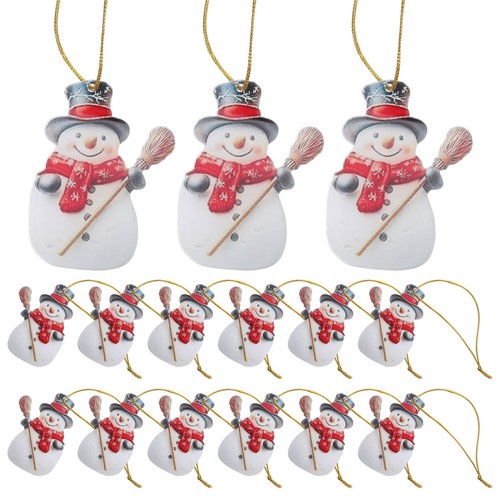 15pcs christmas snowman - christmas,