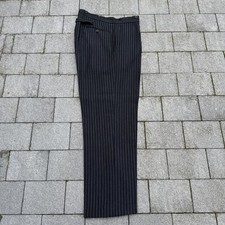 Vintage Moss Bros Morning Trousers Wedding Formal Masonic Label Size 40 IL 32