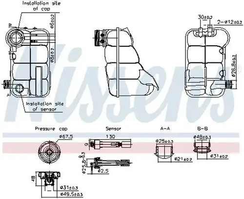 Expansion tank coolant - expansion,