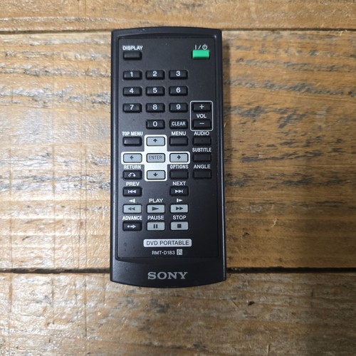 Sony rmt d183 portable dvd - rmt-d183,