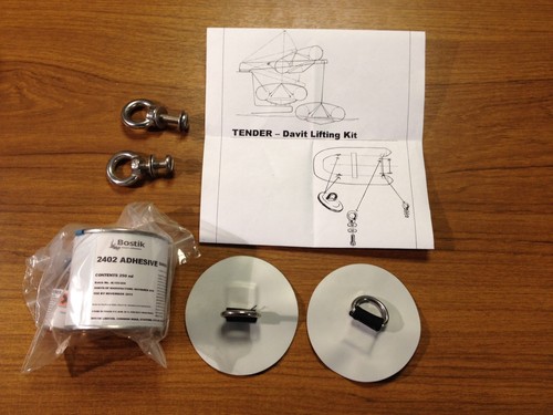 Point davit lifting kit grey - point,
