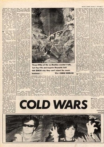 Rezillos cold wars - rezillos, mm8