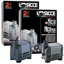 Sicce Micra Pump Submergible Recirculation Back Filter Sump Aquarium Fish Tank