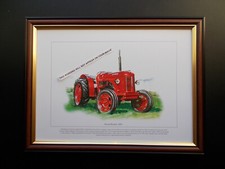 DAVID BROWN 30D TRACTOR PRINT