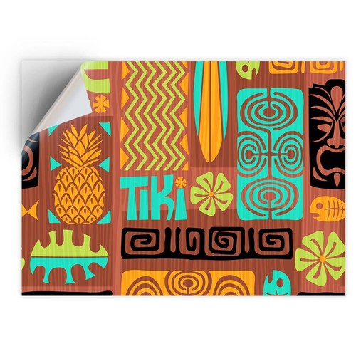 Vinyl sticker tiki - 1, x