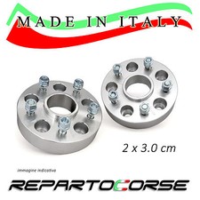 Kit 2 Spacers 30mm Repartocorse - Smart Fortwo Brabus 450 451 - Made in Italy