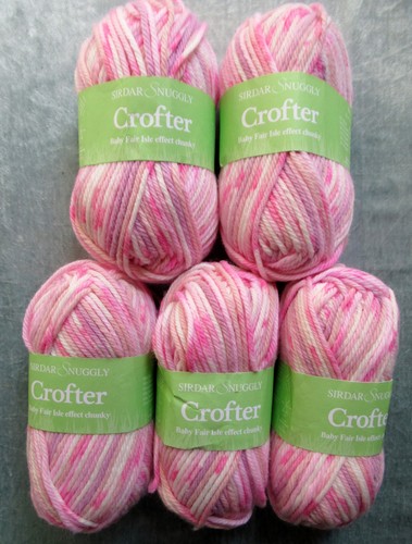 50g sirdar snuggly - 5, x
