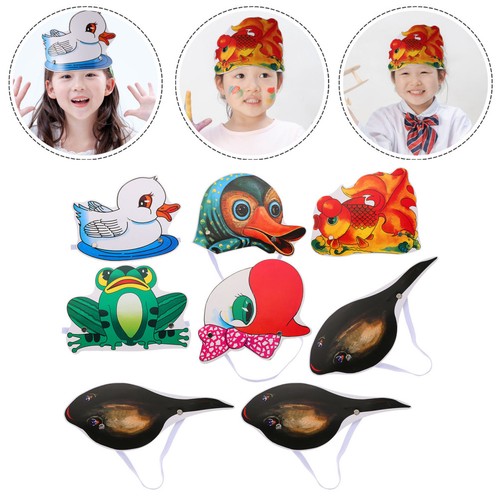 Colorful animal masks for kids - masks,