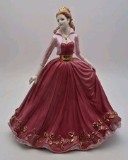 RARE LARGE LTD ED COALPORT THE GEM COLLECTION RUBY FIGURINE c.2004 - PERFECT